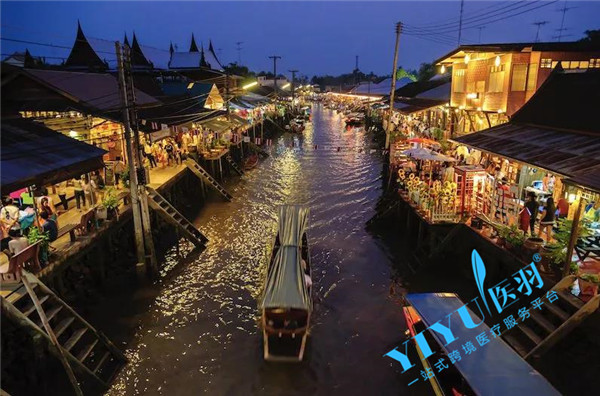 泰国考察期间游玩攻略之水上市场！