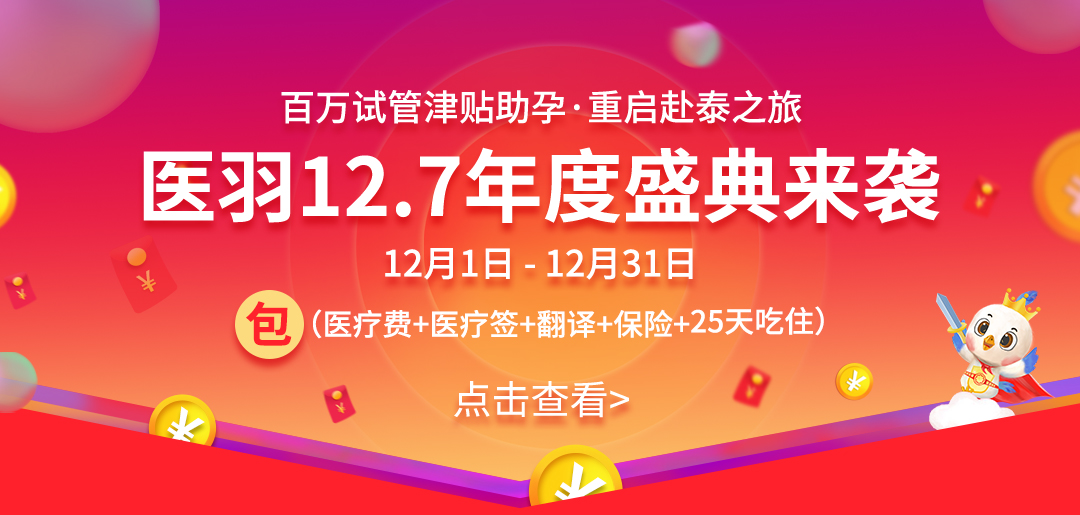 医羽年度盛典正式开启！一大波试管助孕福利任性派送！